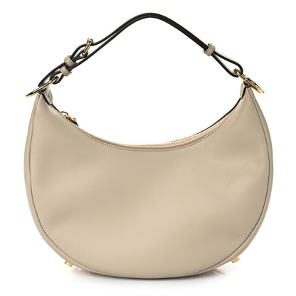 Fendi Vitello Grace Matte Small Fendigraphy Hobo Bag Nuvola 1 of 8