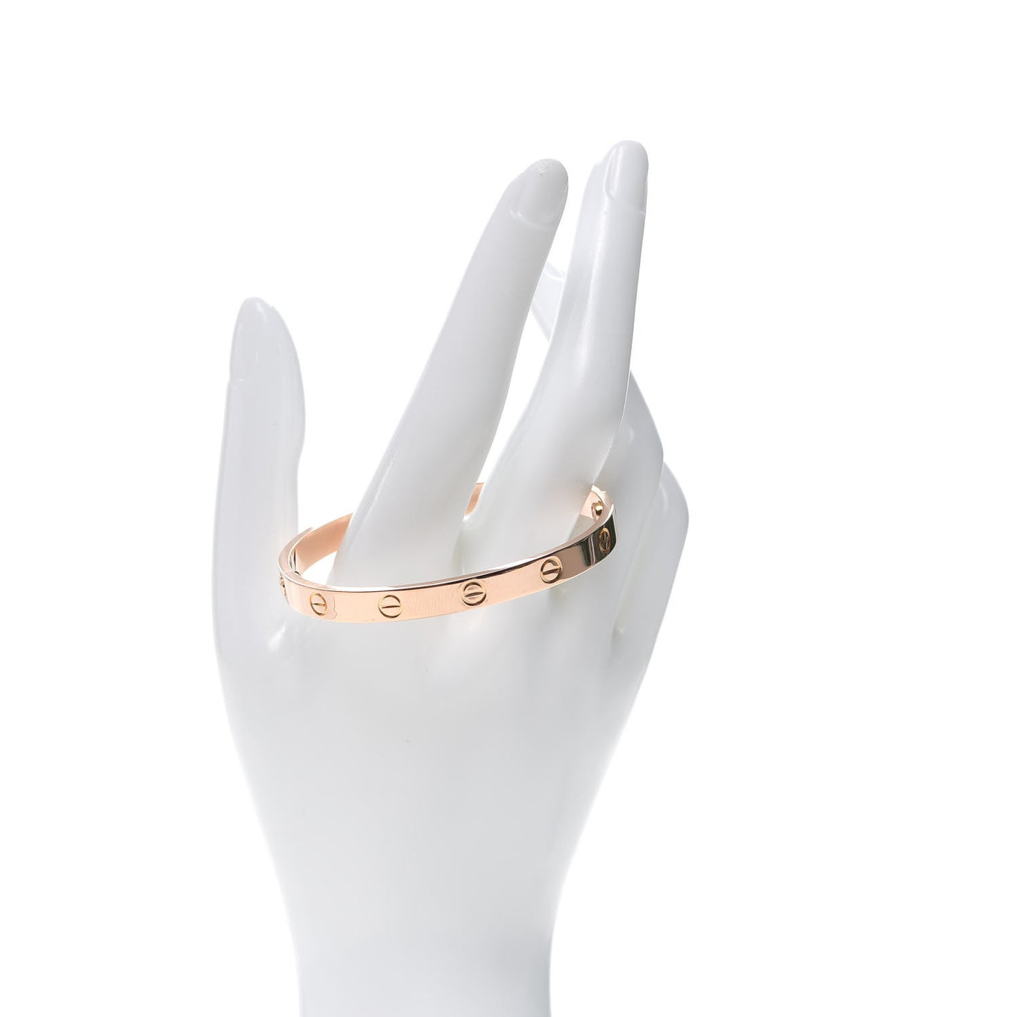 18K Pink Gold LOVE Bracelet 17
