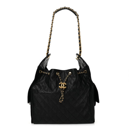 Chanel Caviar Quilted Medium Chanel 25 Handbag Black 1 of 11