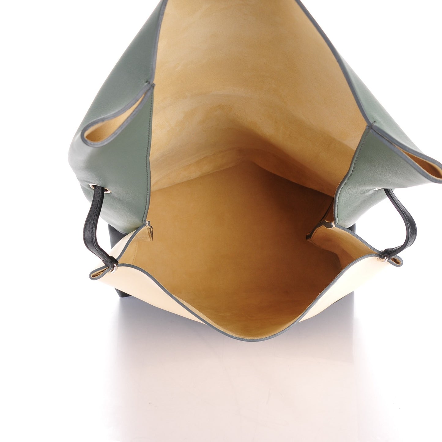 Calfskin All Soft Shoulder Bag Almond
