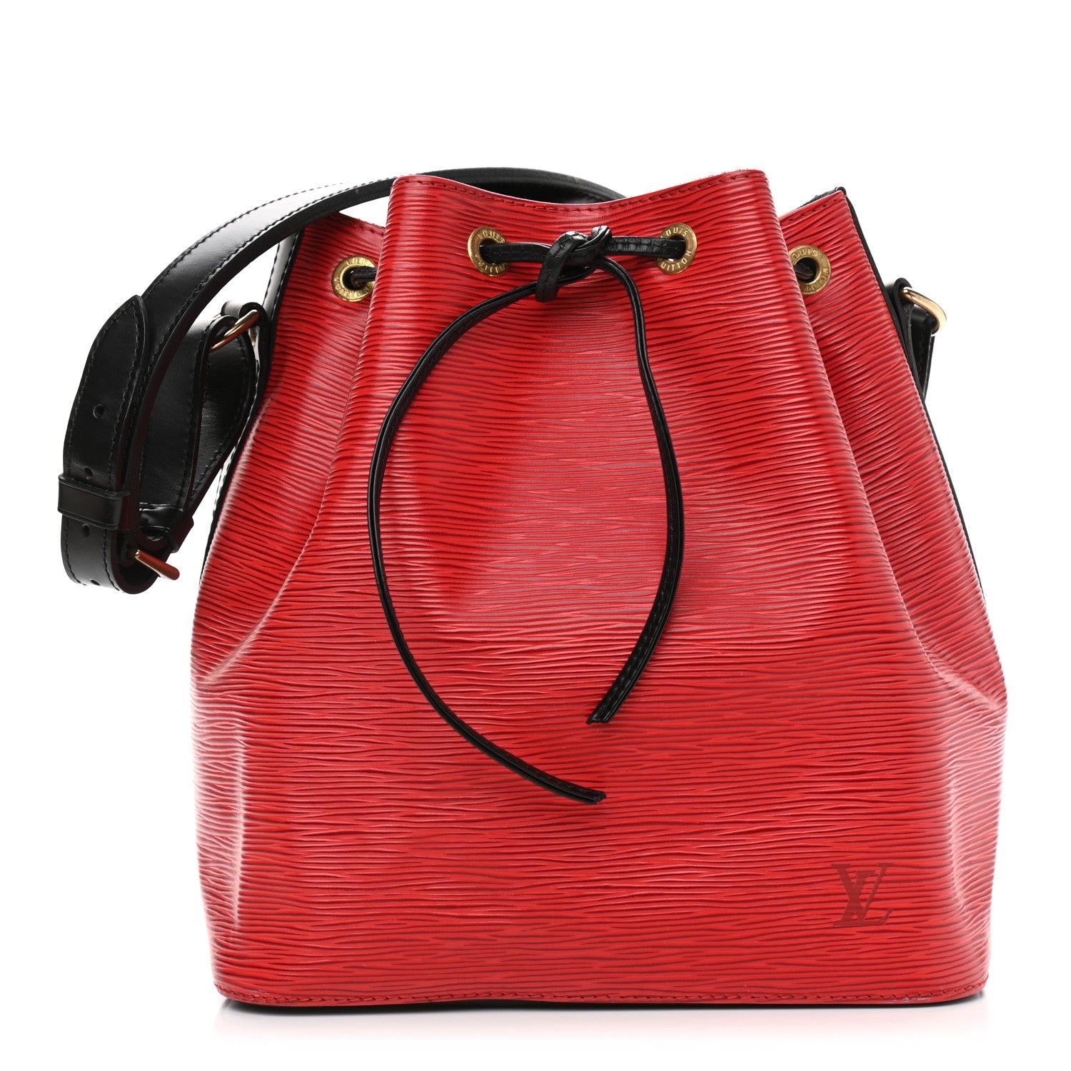 Louis Vuitton Epi Petit Noe Red Black 1 of 9