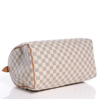 Louis Vuitton Damier Azur Speedy 35 4 of 7