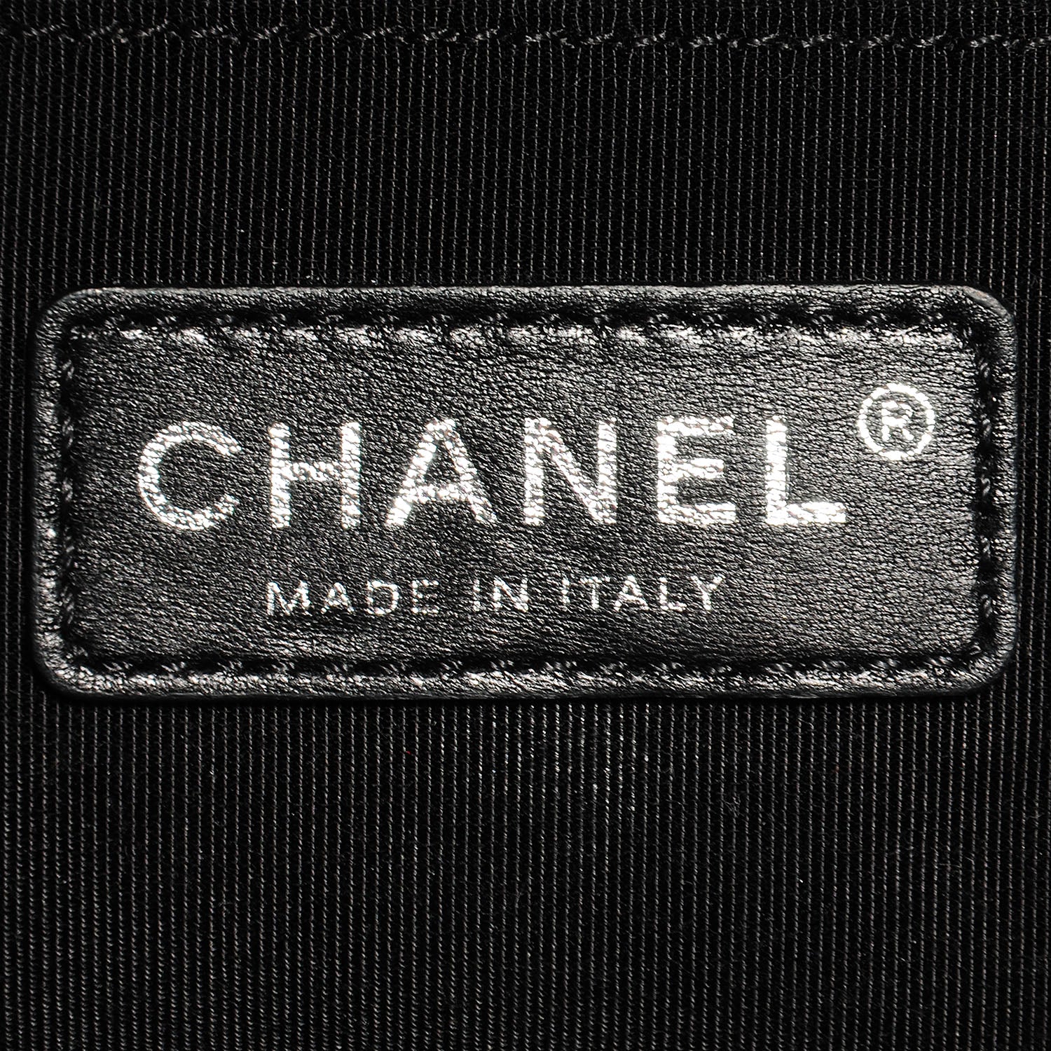 Chanel Metallic Calfskin Quilted Medium Boy Flap Black 7 of 9