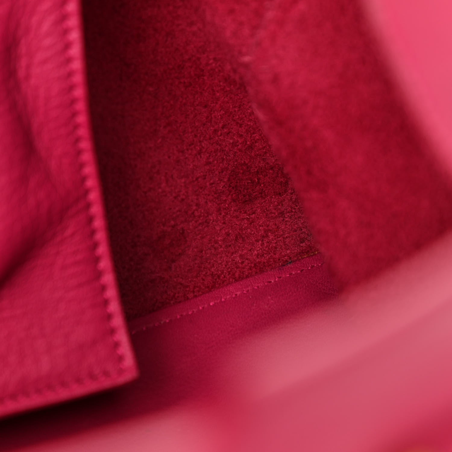 Saint Laurent Calfskin Medium Classic Y Cabas Fuchsia 16 of 21