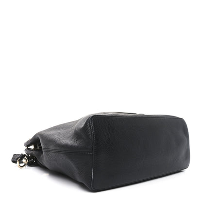 Gucci Pebbled Calfskin Large Soho Hobo Black 4 of 11