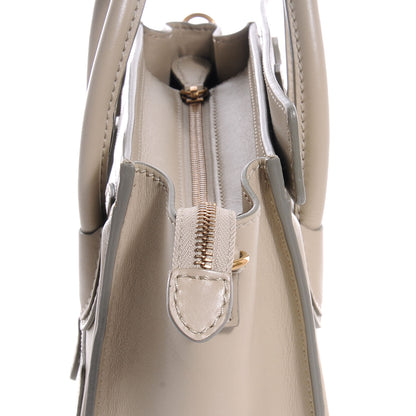 Celine Satin Calfskin Nano Luggage Powder 7 of 9