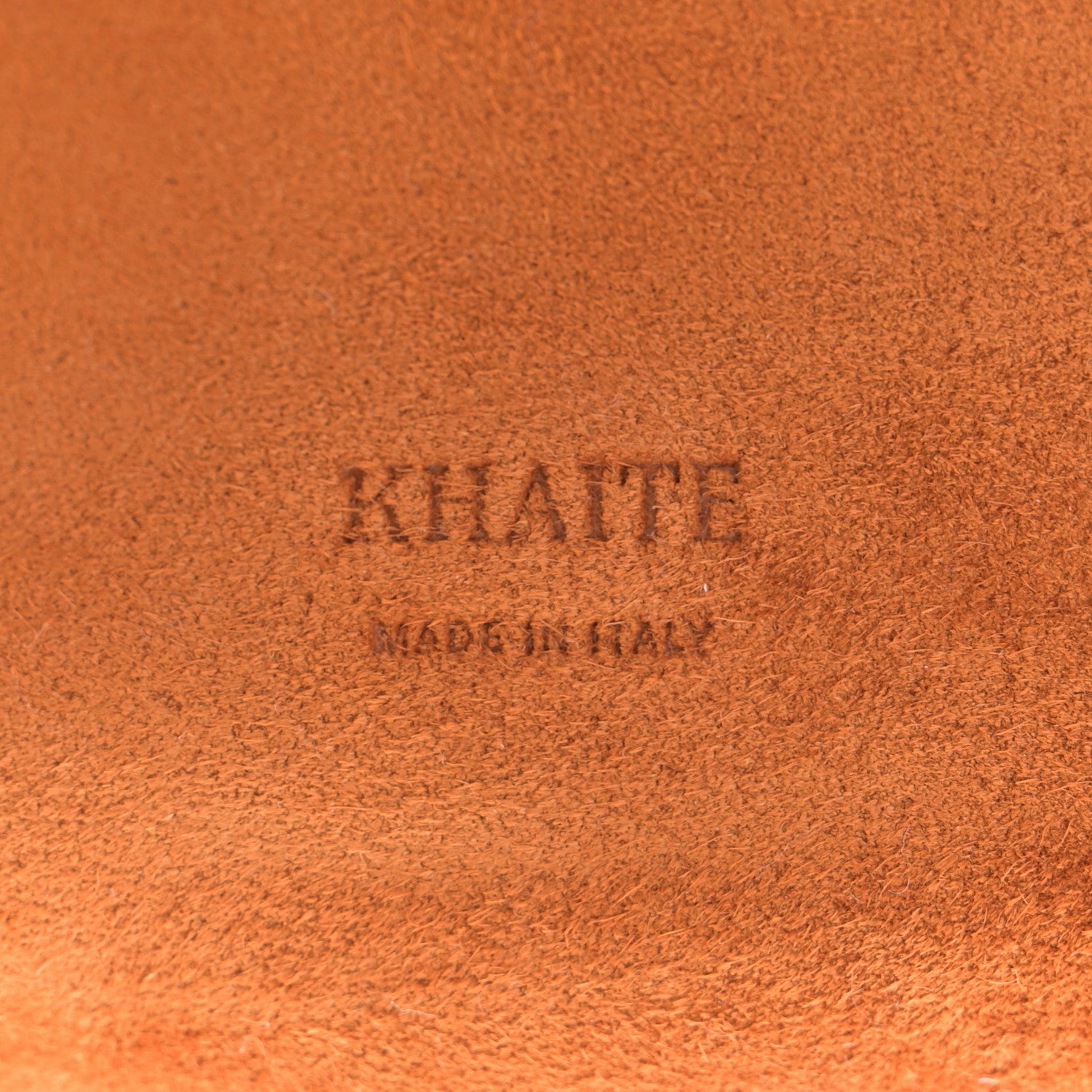 Khaite Suede August Hobo Caramel 6 of 9