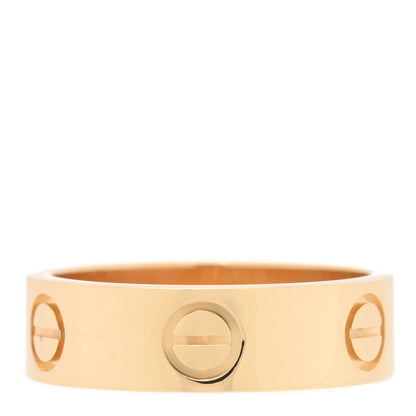 Cartier 18K Yellow Gold 5.5mm LOVE Ring 52 6 3 of 5