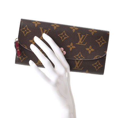Louis Vuitton Monogram Bloom Flower Emilie Wallet 2 of 8