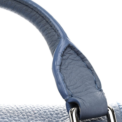 Burberry Deerskin Large Rucksack Backpack Slate Blue 10 of 11