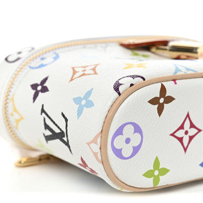 Louis Vuitton LV x TM Monogram Multicolor Vanity Chain Pouch White 8 of 9