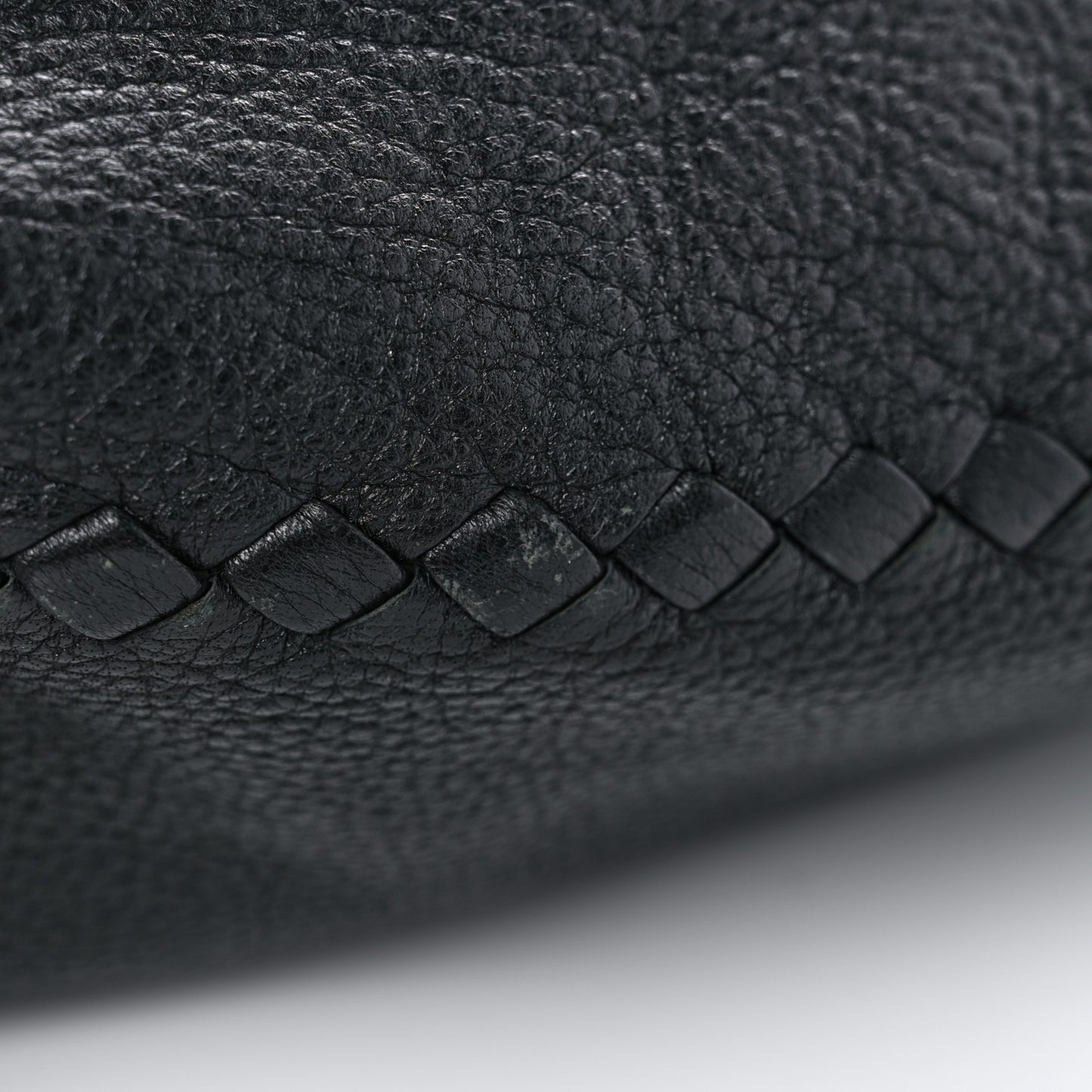 Cervo Deerskin Large Hobo Black