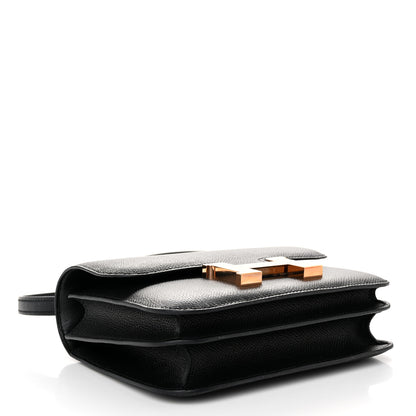 Hermes Epsom Constance 18 Black 4 of 11