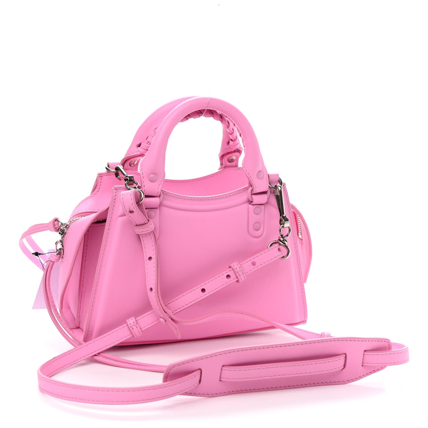Cake Calfskin Tonal Hardware Mini Neo Classic City Rose