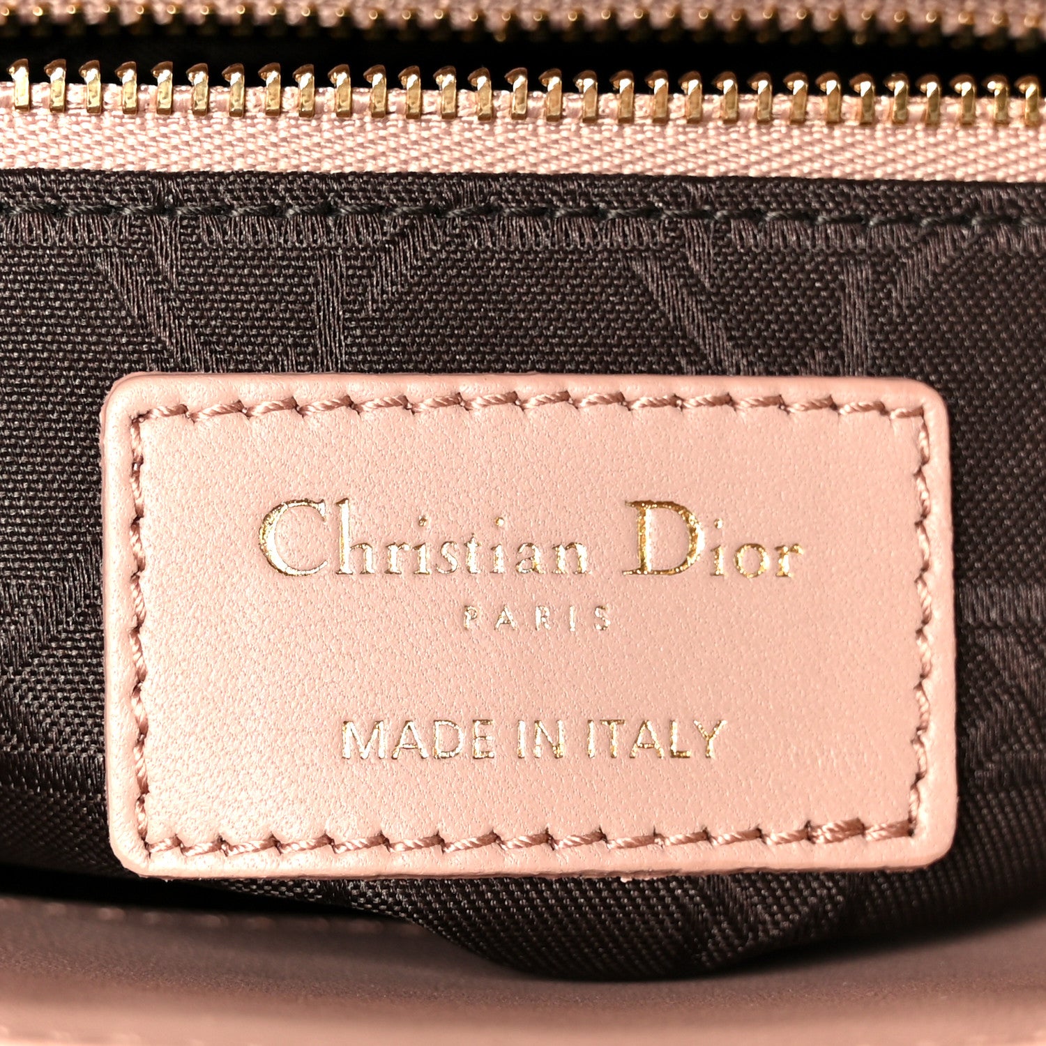 Christian Dior Lambskin Cannage Small My ABCDior Lady Dior Fard 6 of 10