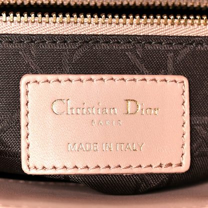 Christian Dior Lambskin Cannage Small My ABCDior Lady Dior Fard 6 of 10