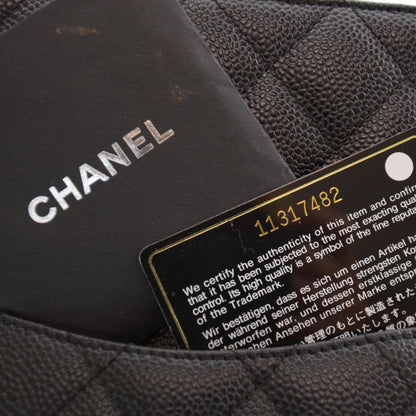 Chanel Caviar Petit Shopping Tote PST Black 9 of 9
