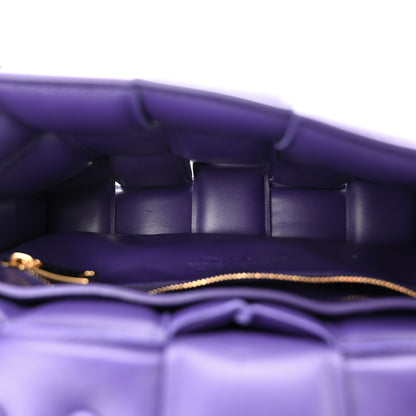 Bottega Veneta Lambskin Maxi Intreccio Padded Chain Cassette Crossbody Bag Unicorn 5 of 11