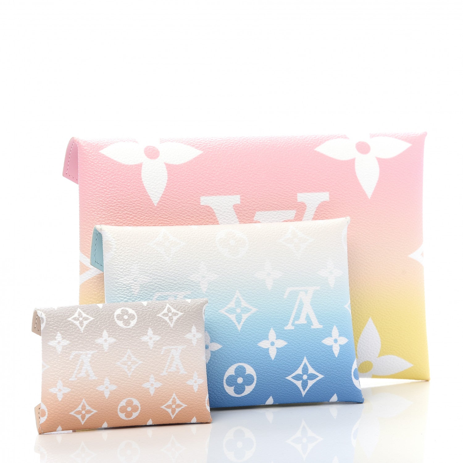 Louis Vuitton Monogram Giant By The Pool Kirigami Pochette Set 3 of 10