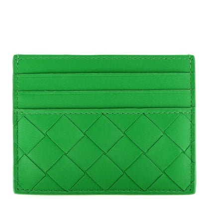 Bottega Veneta Nappa Intrecciato Card Holder Parakeet 1 of 7
