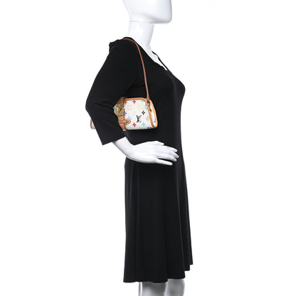 Louis Vuitton Monogram Multicolor Shirley White 2 of 8