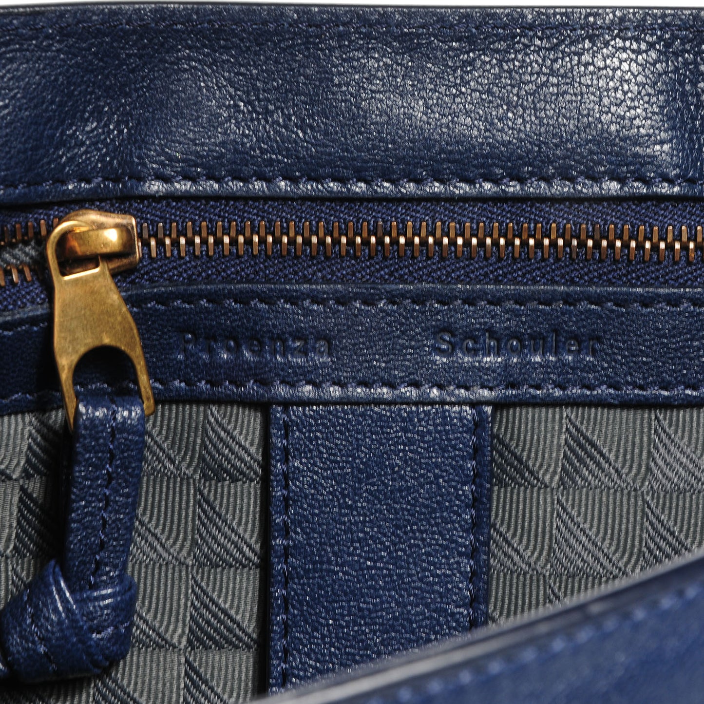 Lambskin PS1 Medium Satchel Marine