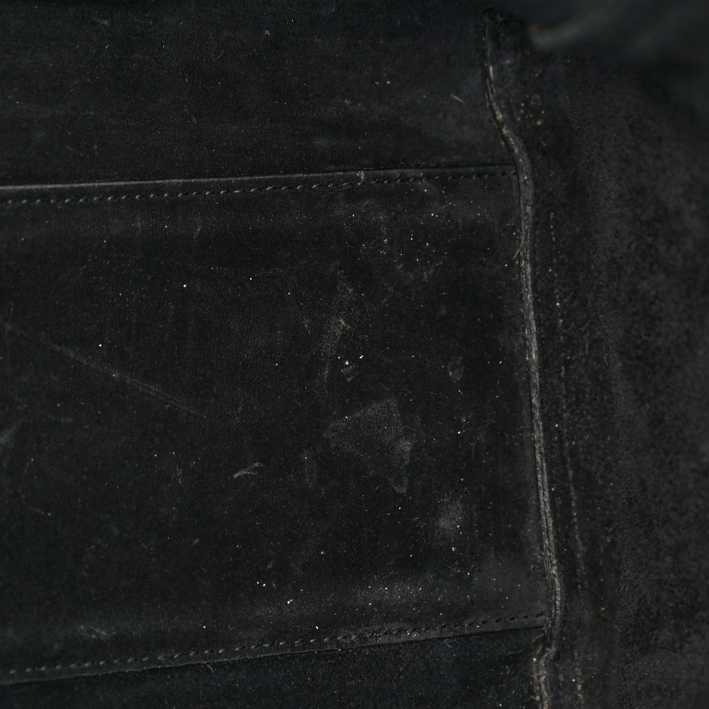 Grained Calfskin Medium Cabas Rive Gauche Black