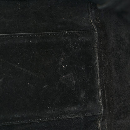Saint Laurent Grained Calfskin Medium Cabas Rive Gauche Black 11 of 15
