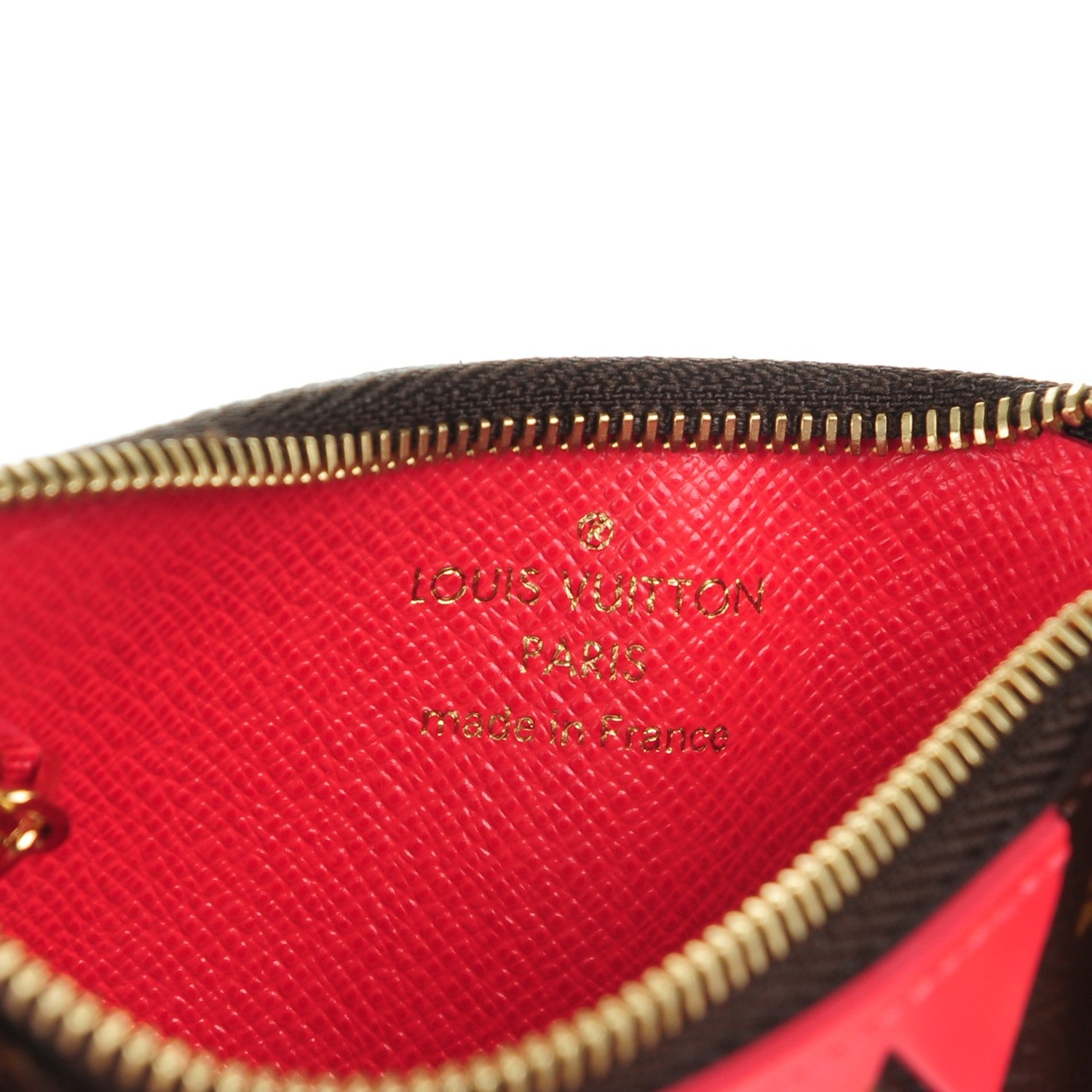 Louis Vuitton Monogram Totem Key Pouch Flamingo 6 of 7