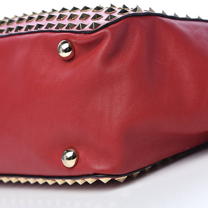 Valentino Garavani Vitello Medium Rockstud All Over Tote Rosso Valentino 11 of 13