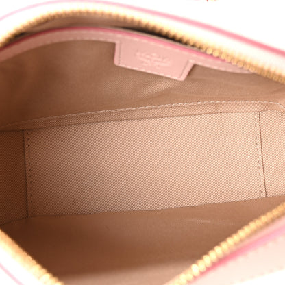 MCM Visetos Camera Crossbody Bag Powder Pink 5 of 9