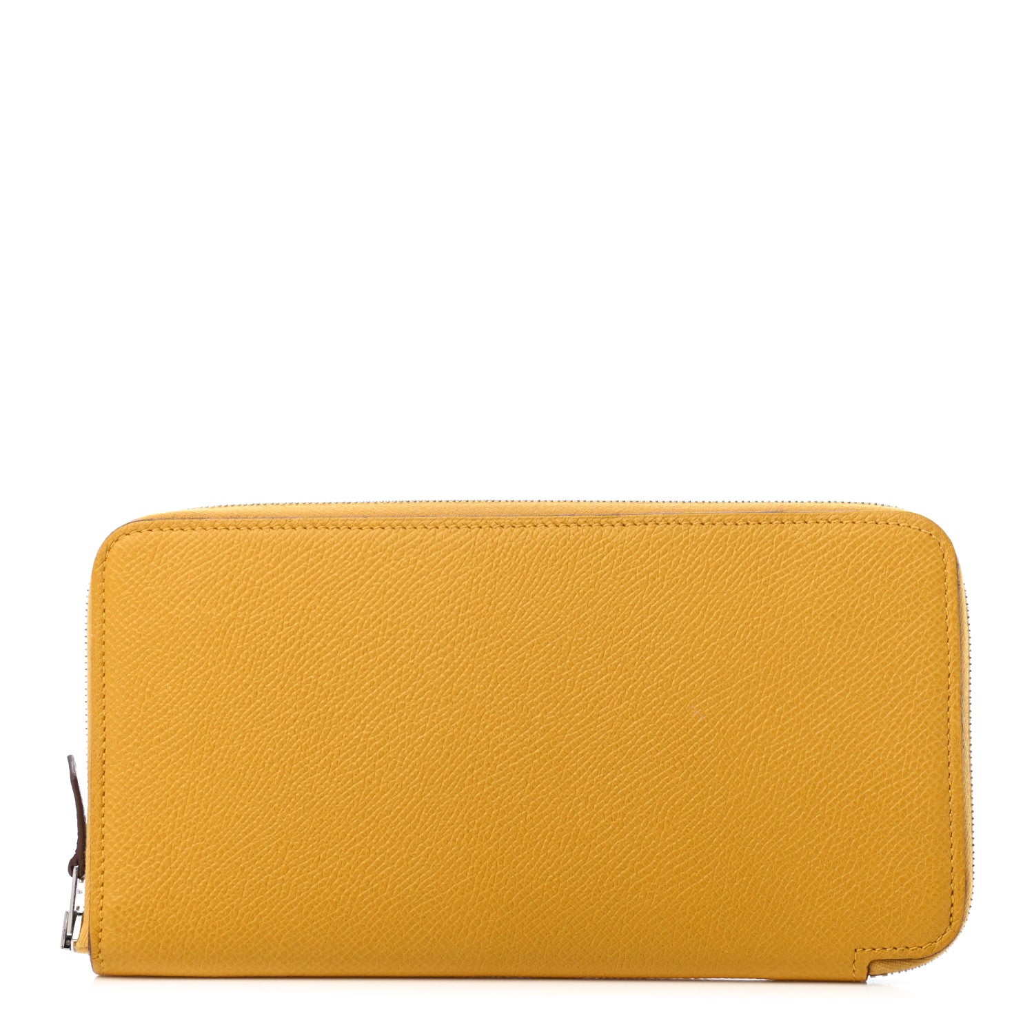 Hermes Epsom Silk'In Wallet Jaune Ambre 1 of 6