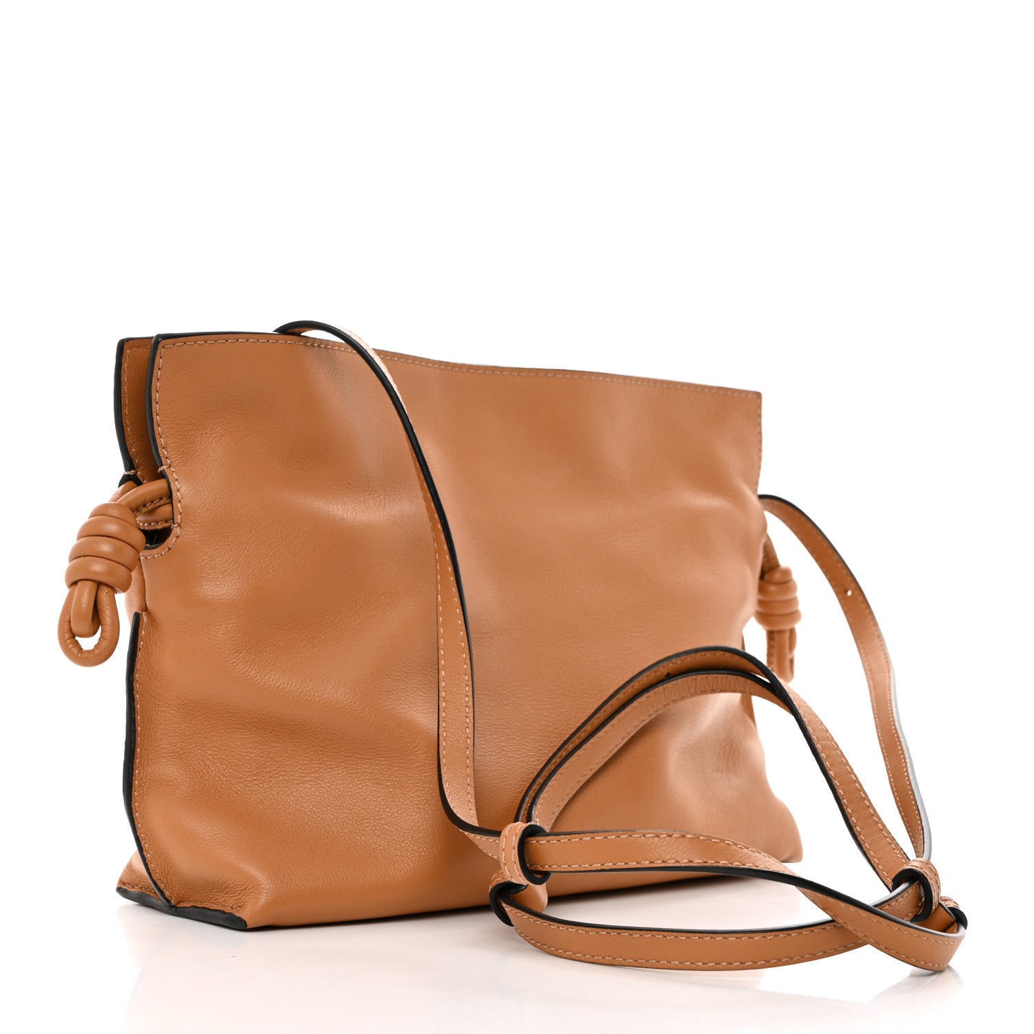 Loewe Nappa Flamenco Mini Knot Clutch Warm Desert 2 of 11