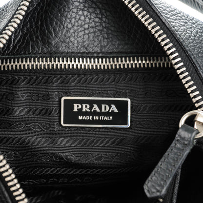 Prada Vitello Daino Hobo Nero Black 6 of 7