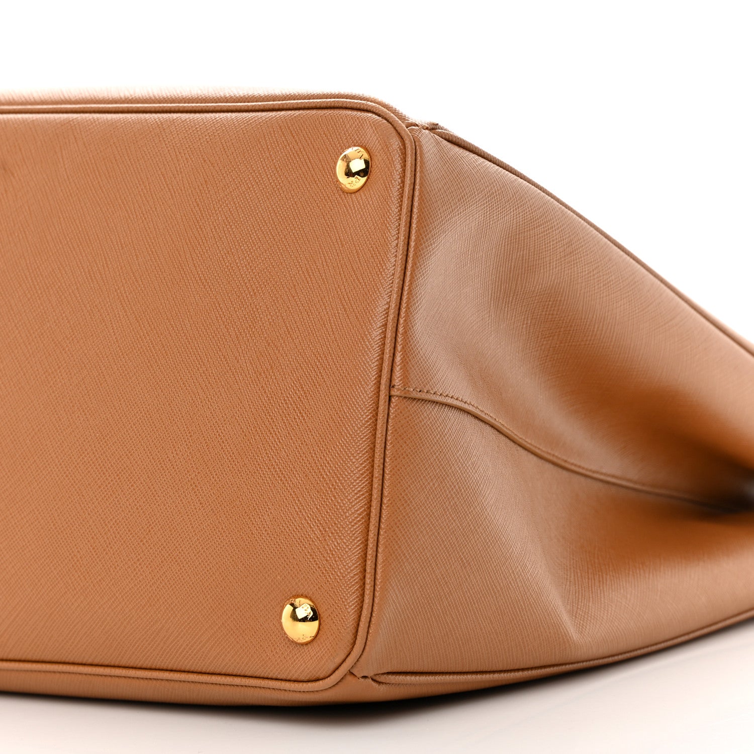 Prada Saffiano Lux Extra Large Galleria Double Zip Tote Caramel 13 of 19