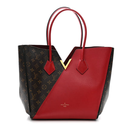 Louis Vuitton Calfskin Monogram Kimono Tote Cherry 1 of 13