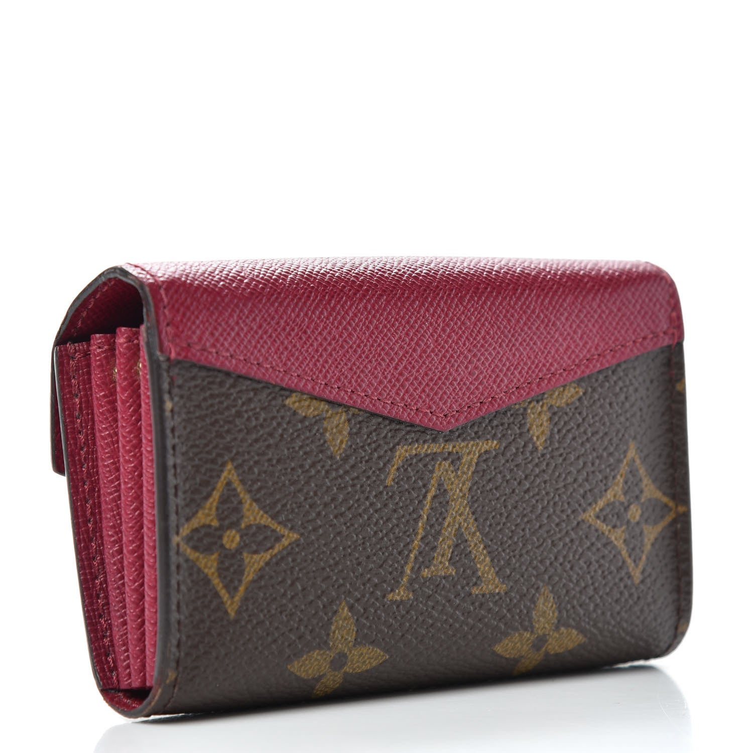 Louis Vuitton Monogram Sarah Multicartes Fuchsia 3 of 7