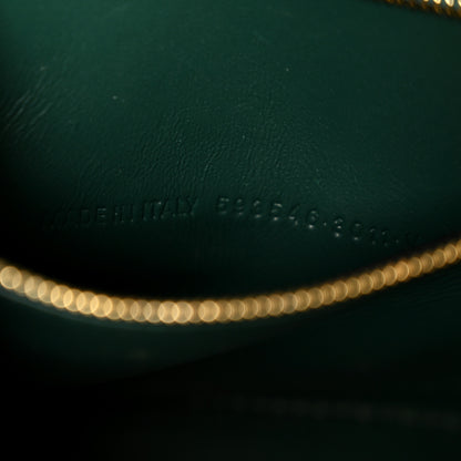 Balenciaga Shiny Calfskin Crocodile Embossed Small Hourglass Top Handle Bag Forest Green 7 of 11
