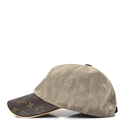 Louis Vuitton Monogram Polyester Silk LV Get Ready Cap Beige 3 of 7