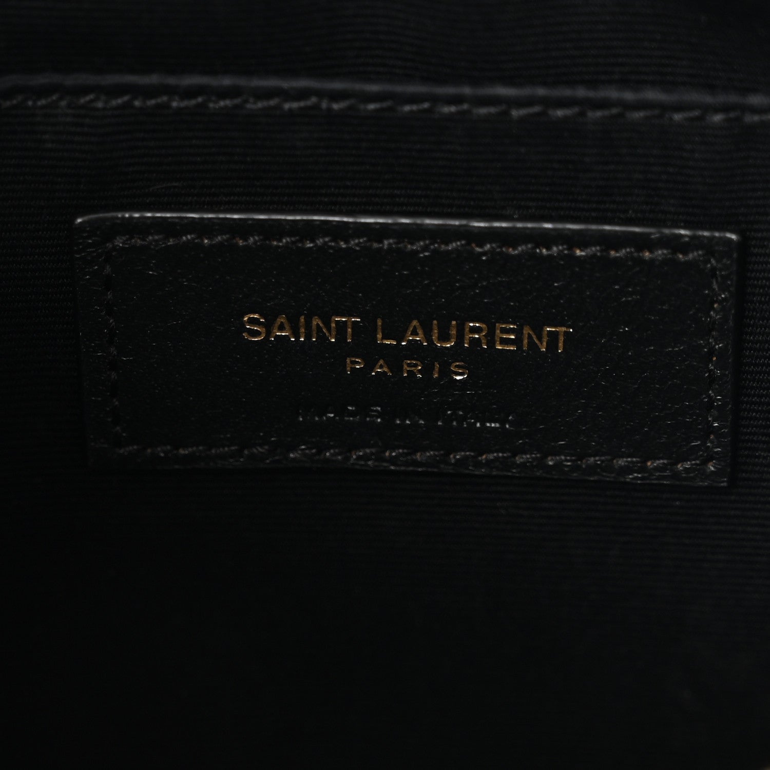 Saint Laurent Calfskin Matelasse Monogram Lou Camera Bag Dark Beige 6 of 10