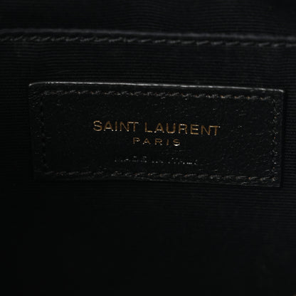 Saint Laurent Calfskin Matelasse Monogram Lou Camera Bag Dark Beige 6 of 10
