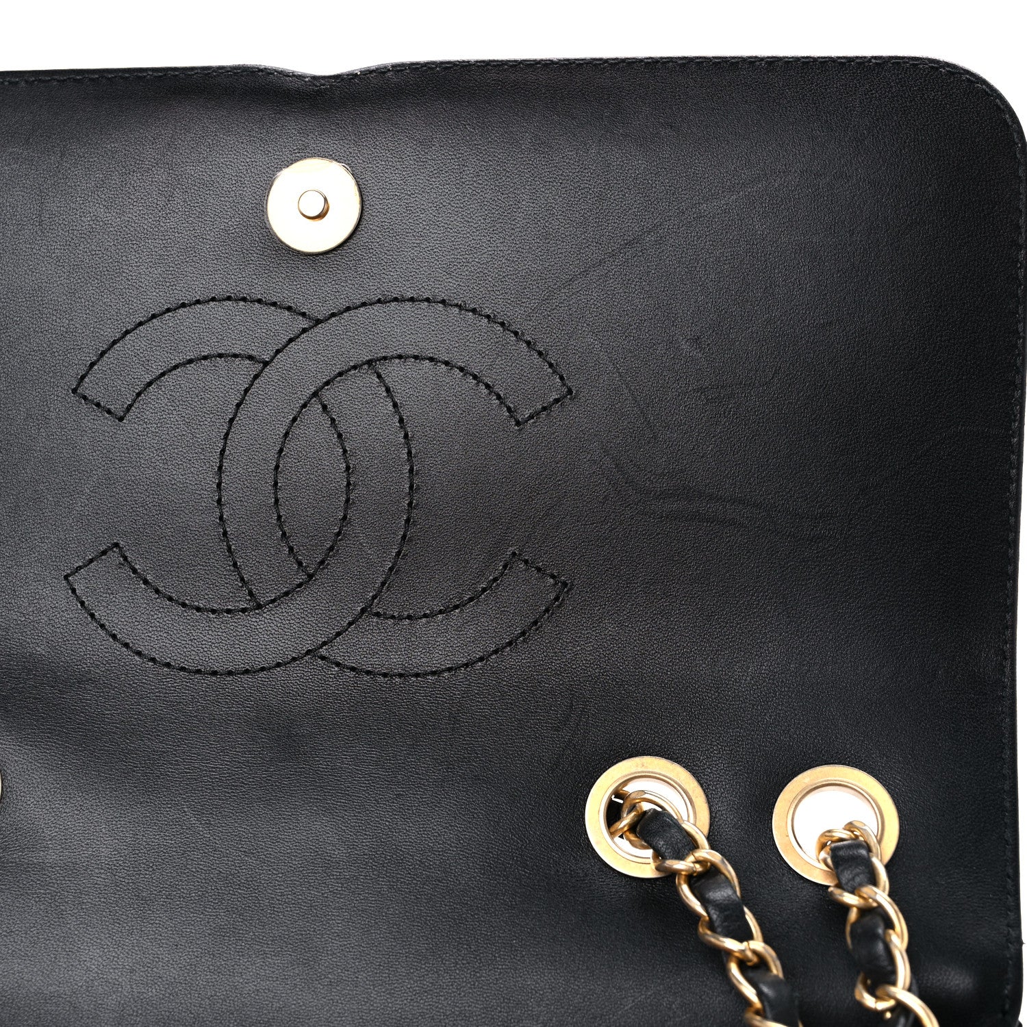 Chanel Caviar Quilted Medium CC Filigree Flap Black 10 of 11