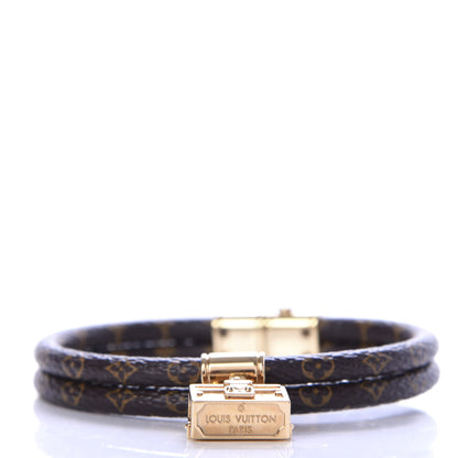 Louis Vuitton Monogram Petit Malle Bracelet 17 5 of 6