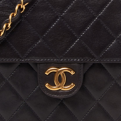 Chanel Lambskin Quilted Small Single Flap Black 6 of 8