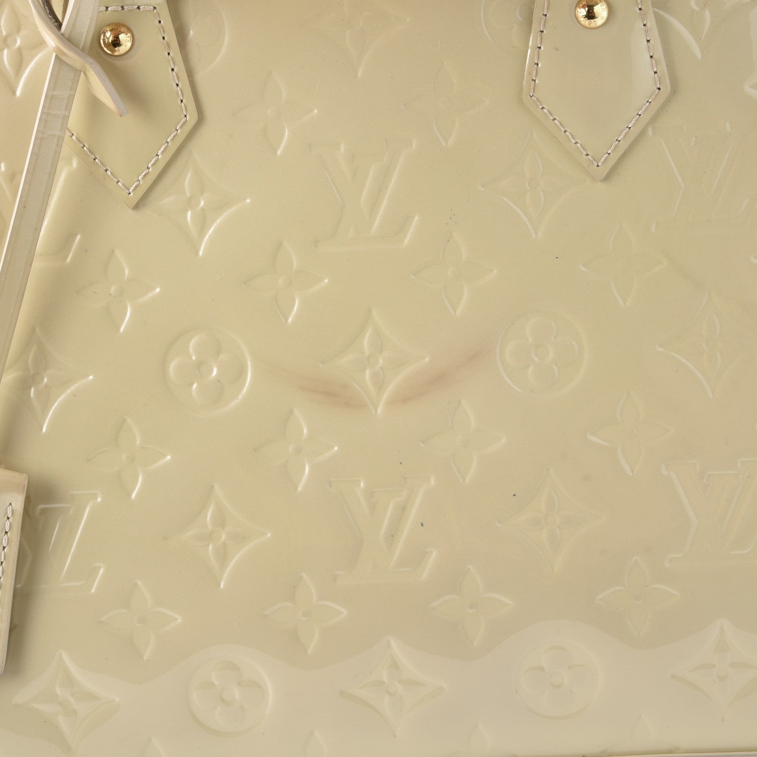 Louis Vuitton Vernis Alma PM Blanc Corail 27 of 28