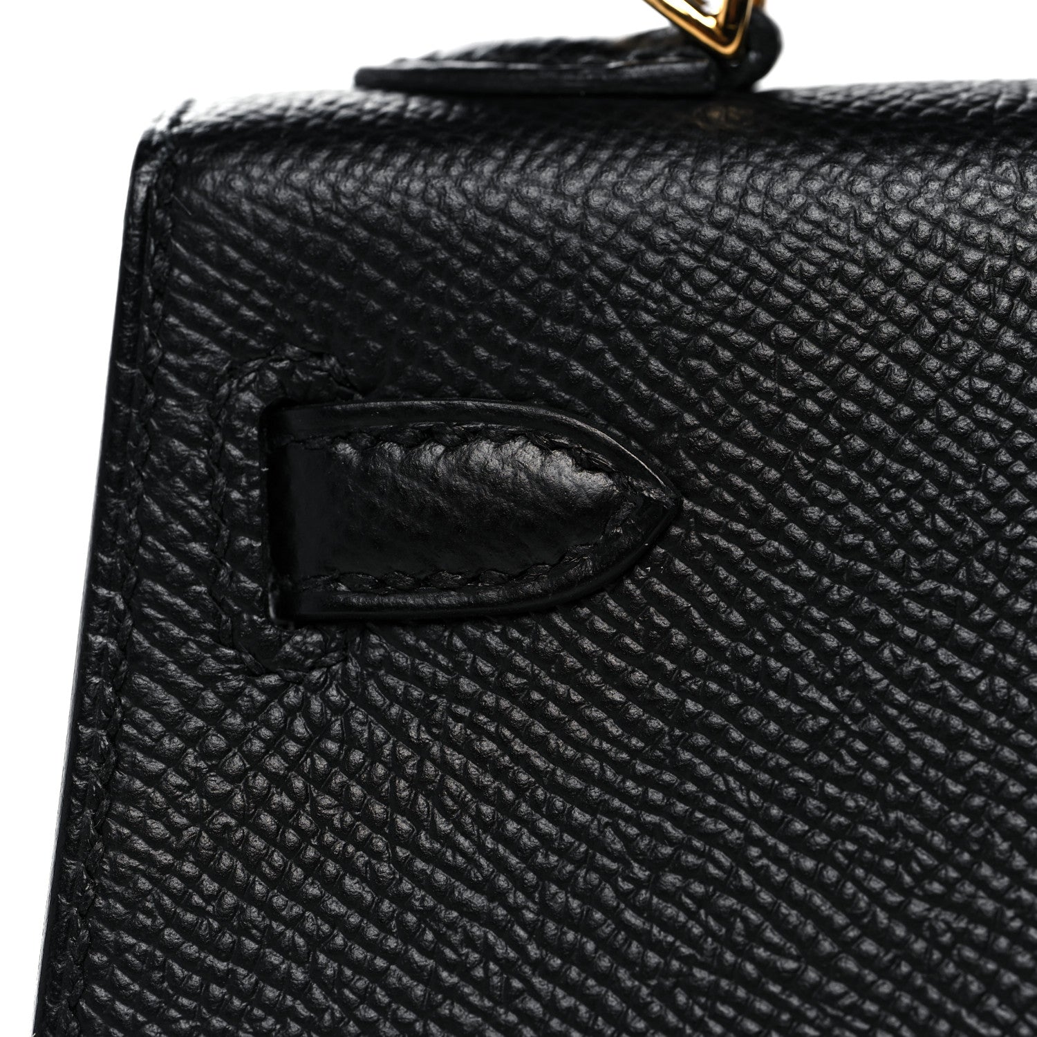 Hermes Epsom Mini Kelly Sellier 20 Black 11 of 32
