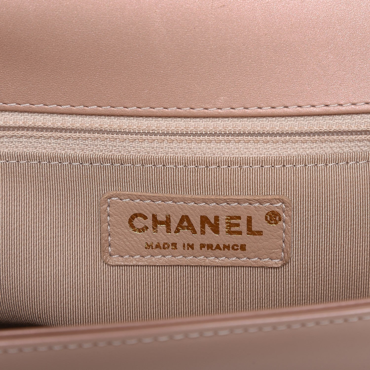 Chanel Iridescent Calfskin Quilted New Medium Boy Flap Light Pink 6 of 10