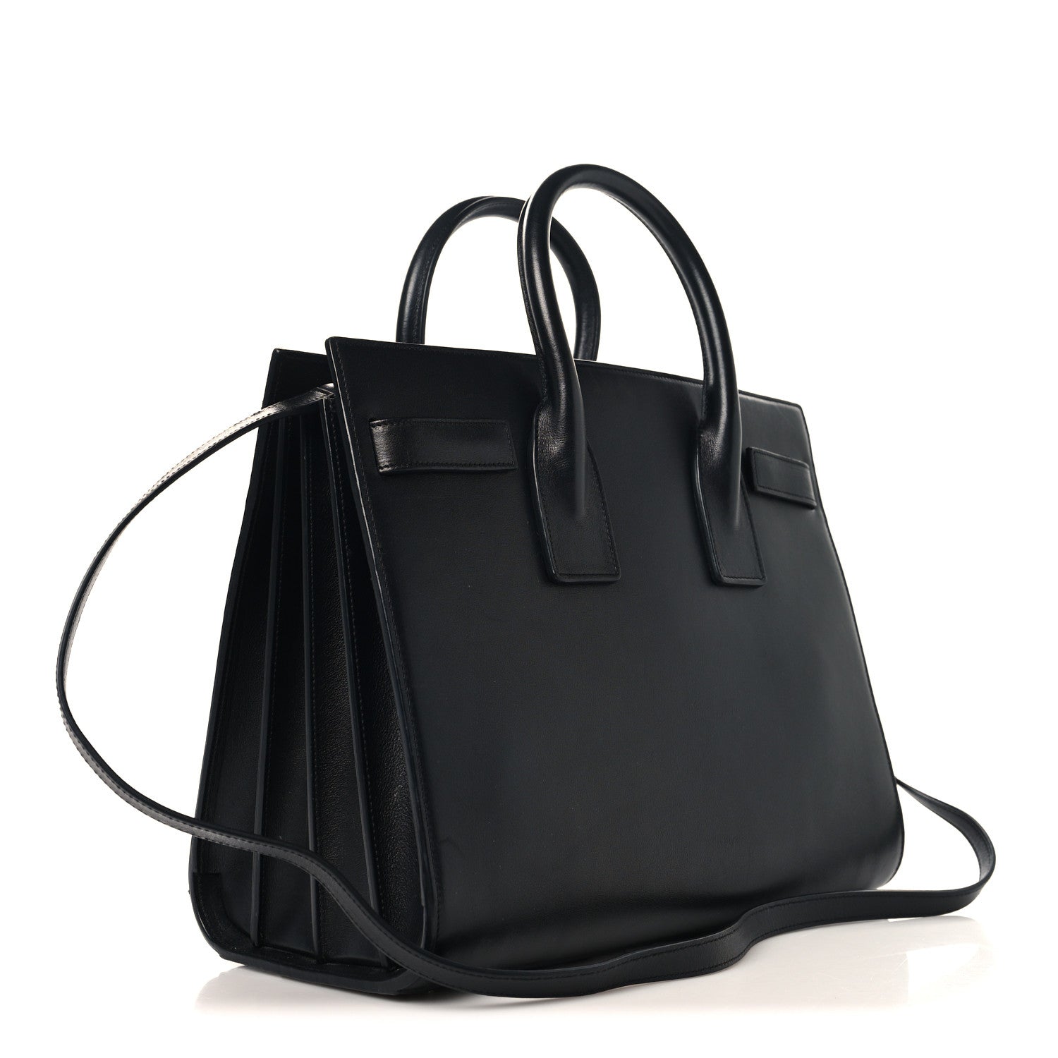 Saint Laurent Calfskin Small Sac De Jour Black 3 of 12