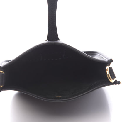 Hermes Taurillon Clemence Evelyne TPM Black 5 of 11