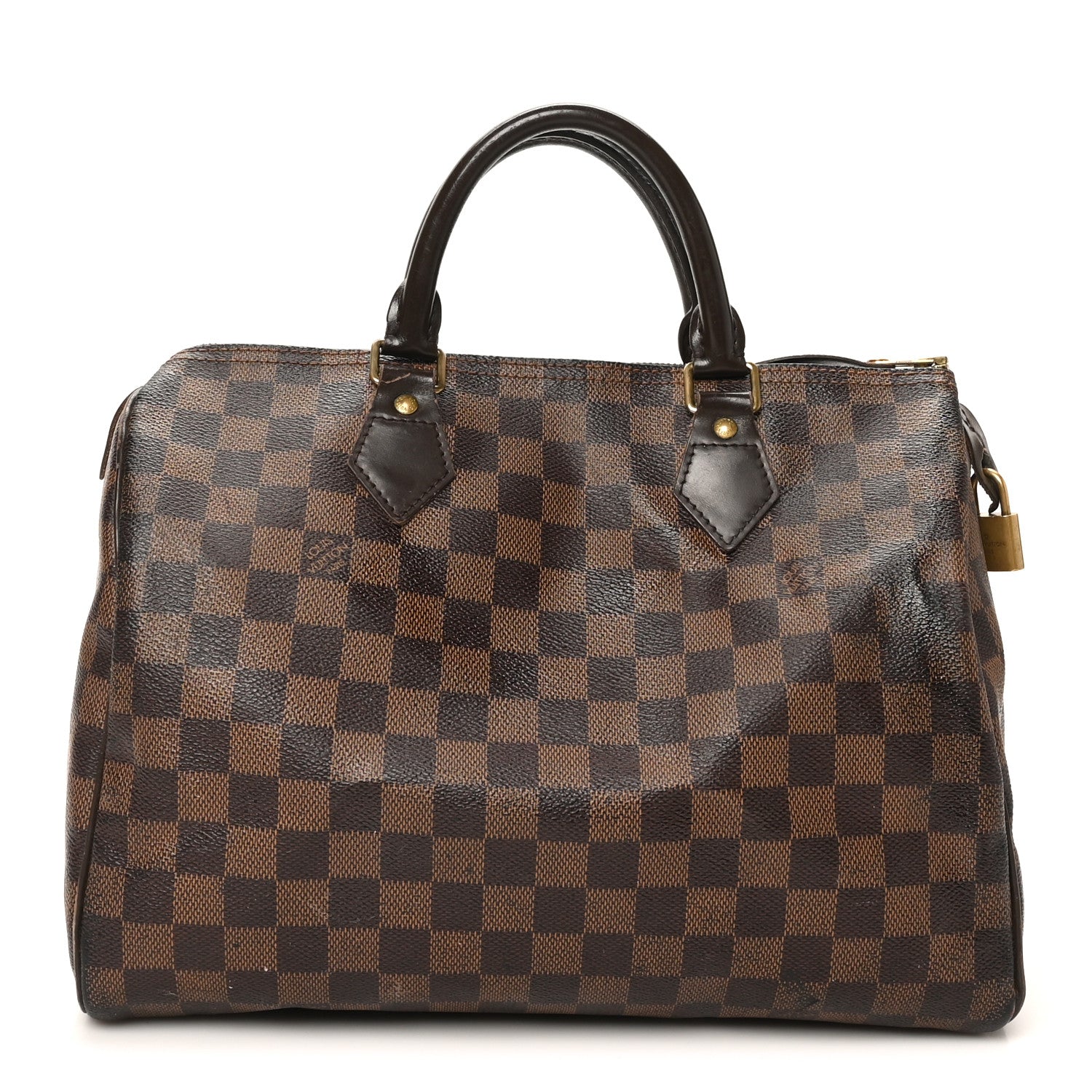Louis Vuitton Damier Ebene Speedy 30 1 of 12